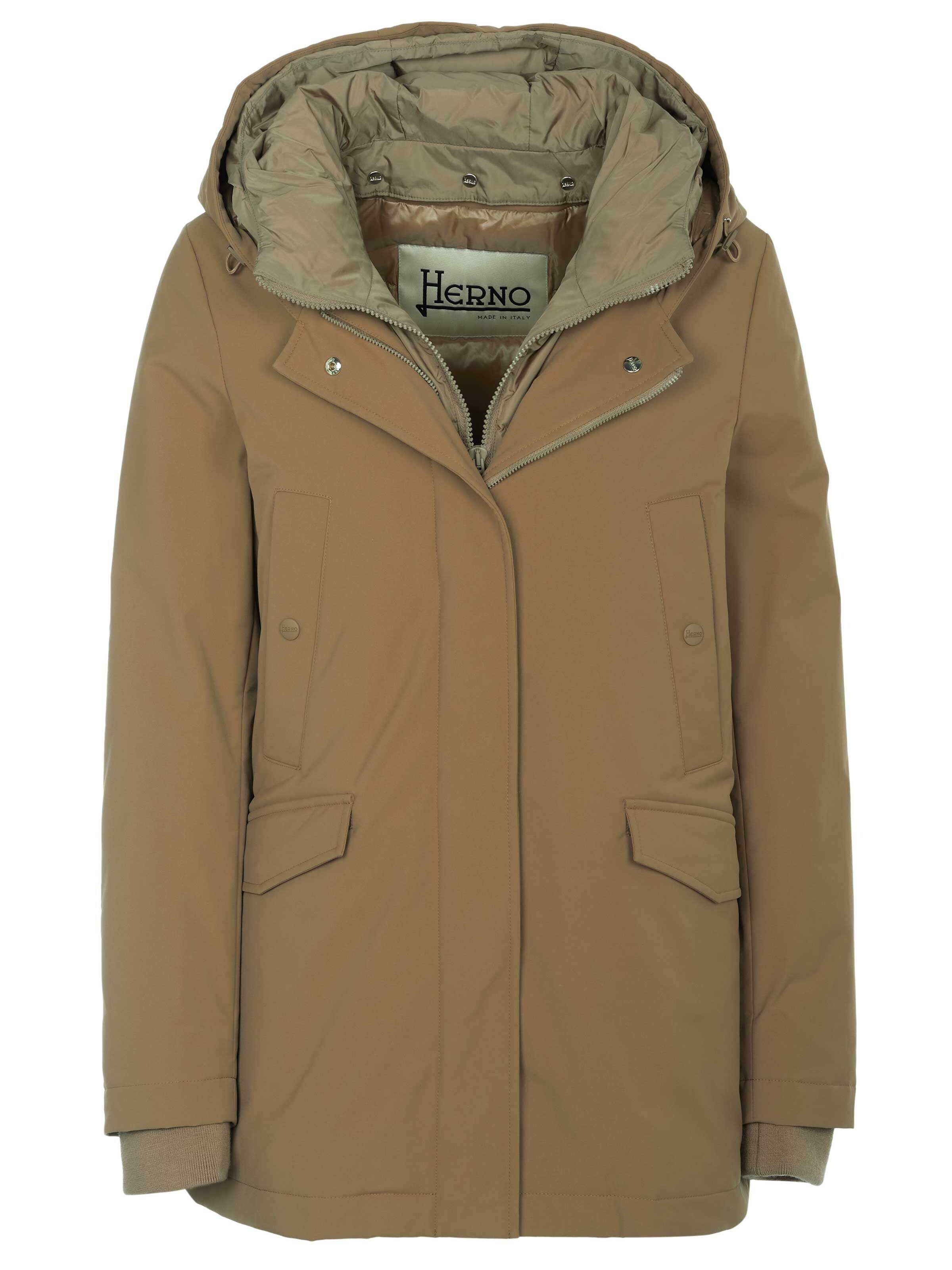 Herno Übergangsjacke 'Herno Jacke'‌‌‌‌ in Braun: Vorderseite