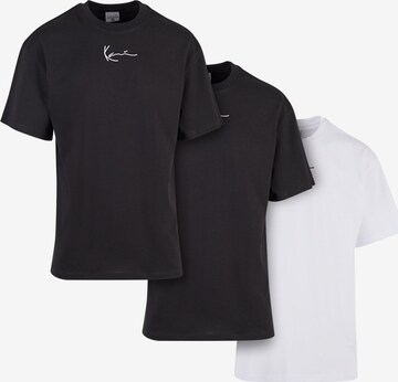 Karl Kani T-shirt 'Essential' i svart: framsida