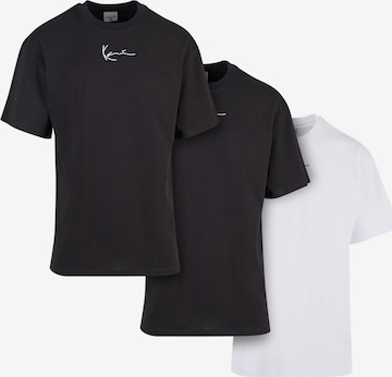 Karl Kani - Camiseta 'Essential' en negro: frente