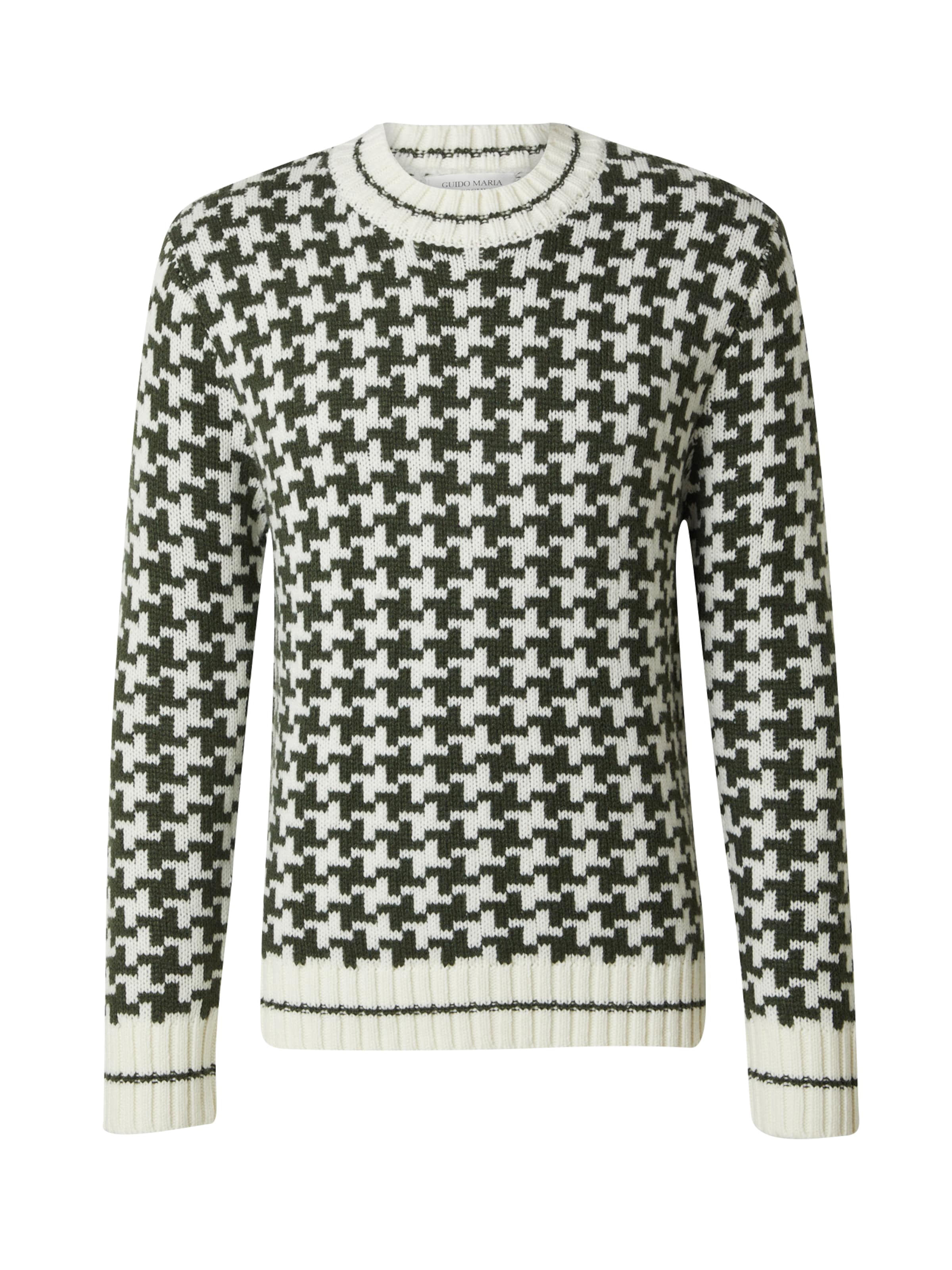 Guido Maria Kretschmer Men Pullover 'Arne' in Grün: Vorderseite