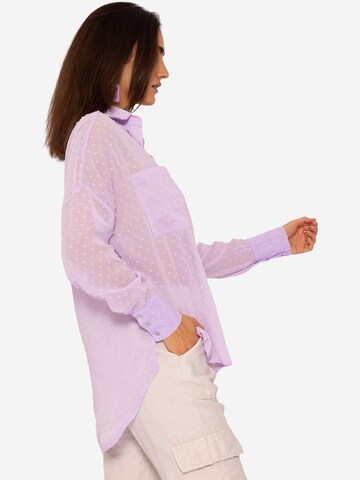 SASSYCLASSY Blouse in Purple