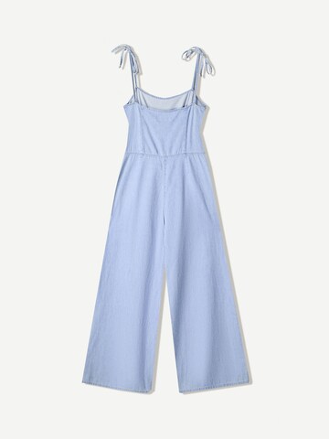 Bershka Jumpsuit in Blau