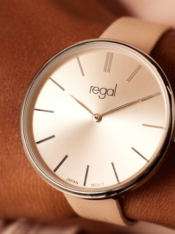 Lucardi Analog Watch 'Einfach' in Pink