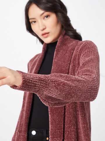 River Island Knit Cardigan in Red