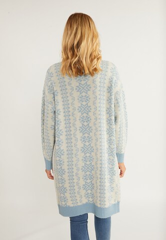 usha BLUE LABEL Knit cardigan 'Lynnea' in White