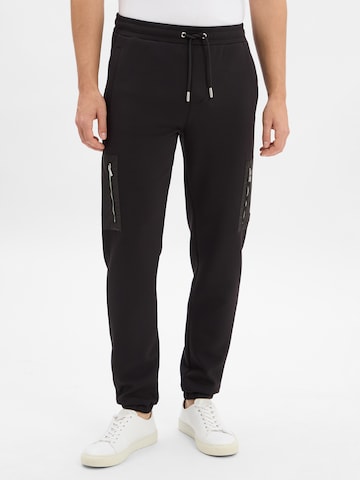 Regular Pantalon Karl Lagerfeld en noir : devant