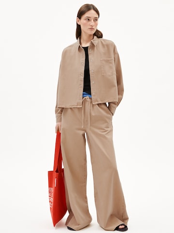 ARMEDANGELS Blouse in Brown