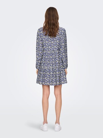 ONLY Shirt dress 'Sandy' in Blue