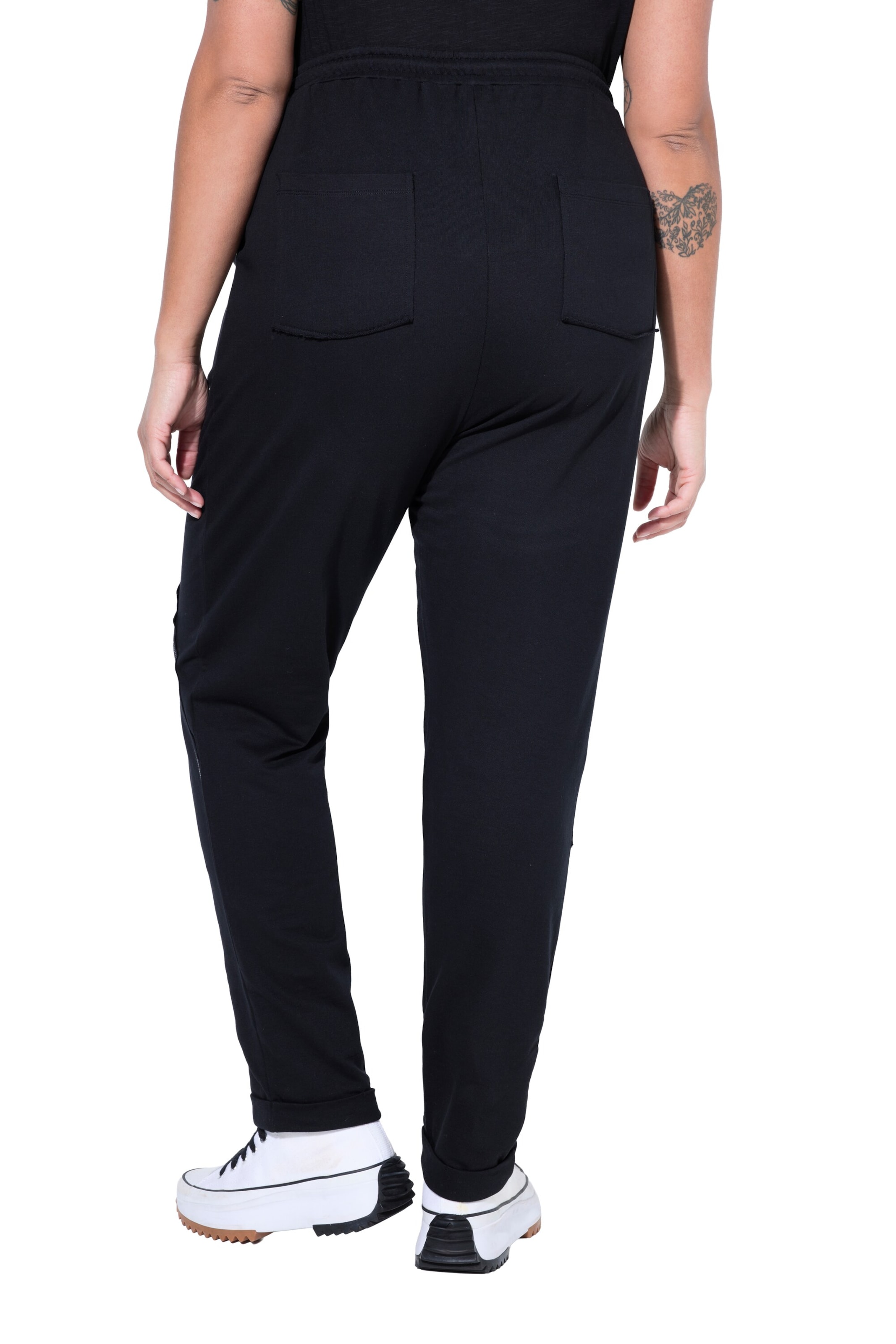 Angel of Style Regular Broek in Zwart