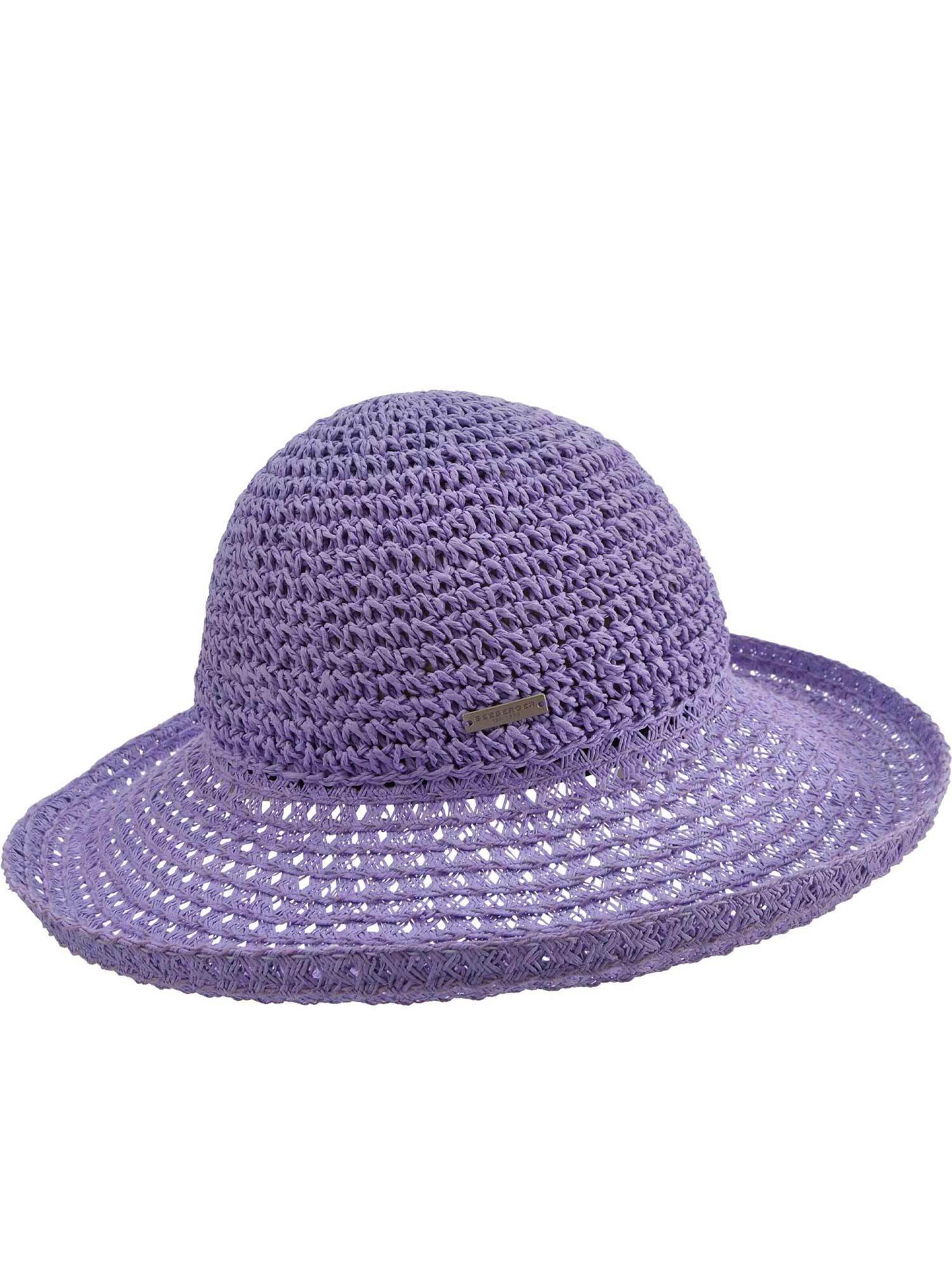 Seeberger Hut 'Hut'‌‌‌‌‌‌‌‌‌ in Lila: Vorderseite