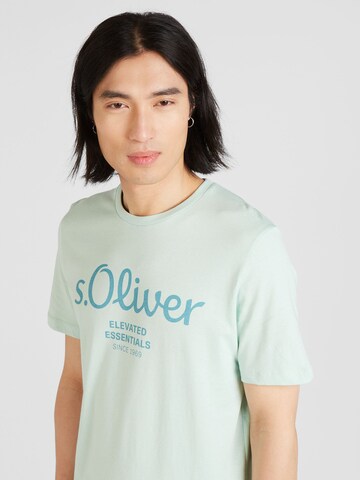 s.Oliver T-shirt i grön