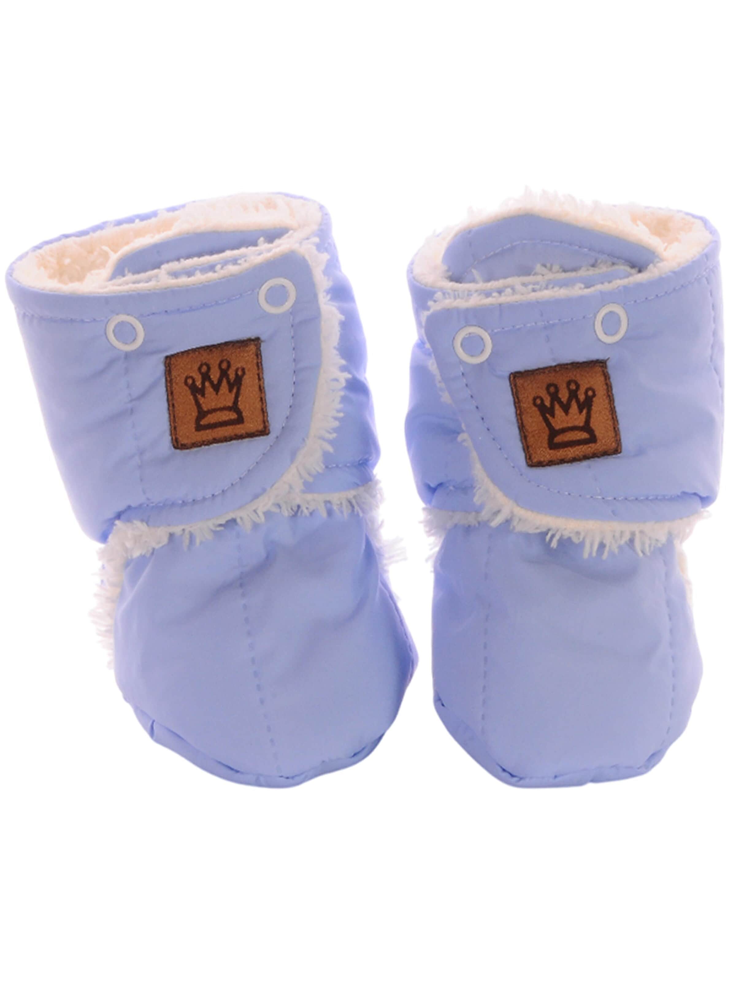 La Bortini Boot in Blue: front