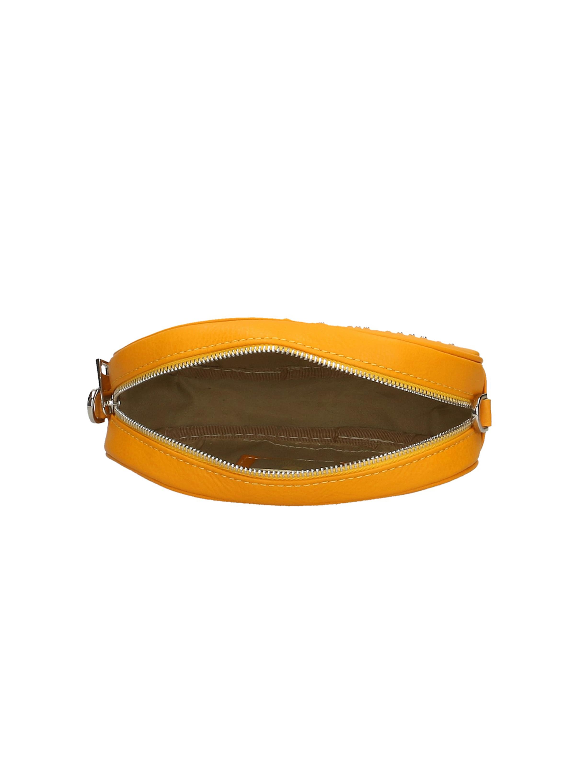 Marsupio 'Marsupio Donna Pelle Sauvage Borchie Elysa - Made in Italy' di Gave Lux in giallo