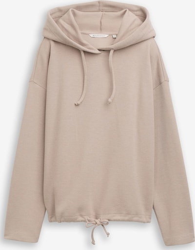 TOM TAILOR DENIM Sweatshirt in XXL in beige, Produktansicht
