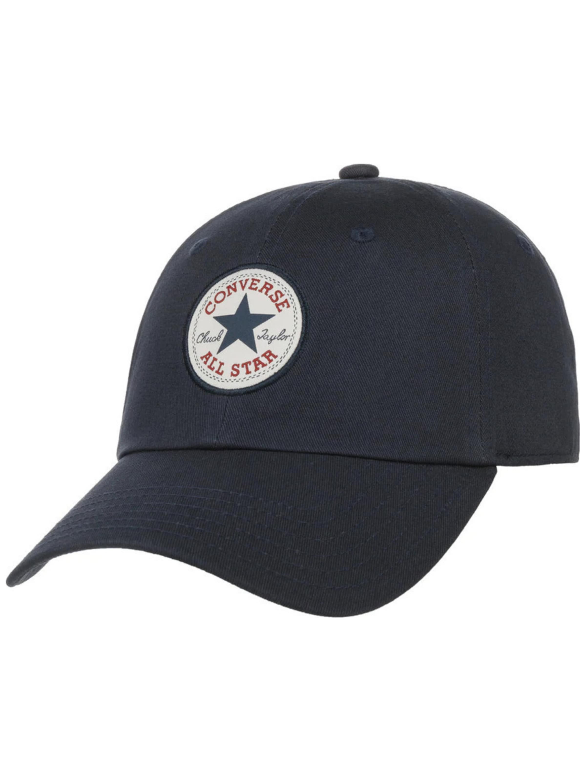 CONVERSE - Gorra deportiva 'Converse Tipoff Baseball' en negro: frente