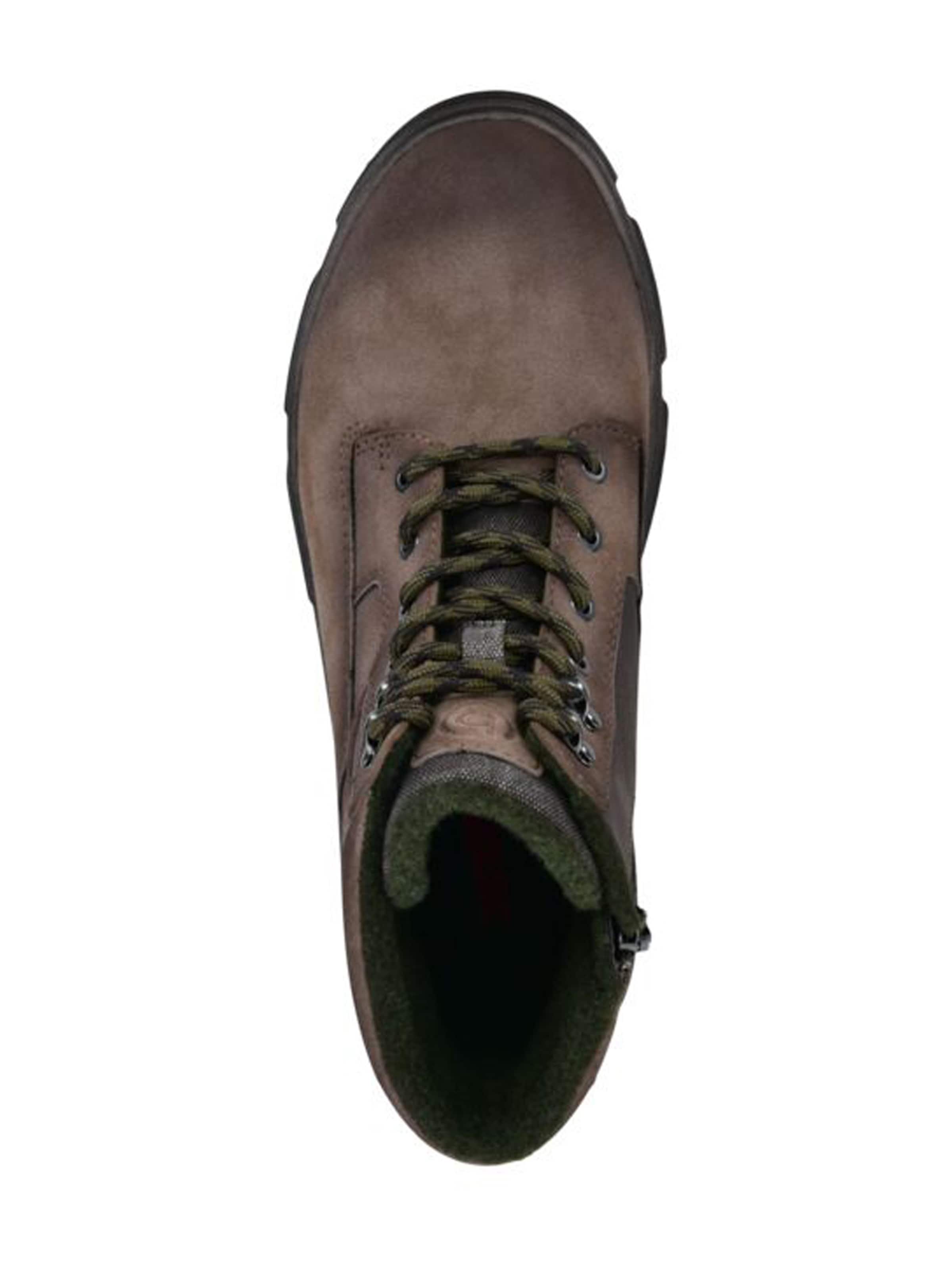 bugatti Lace-Up Boots in Grey