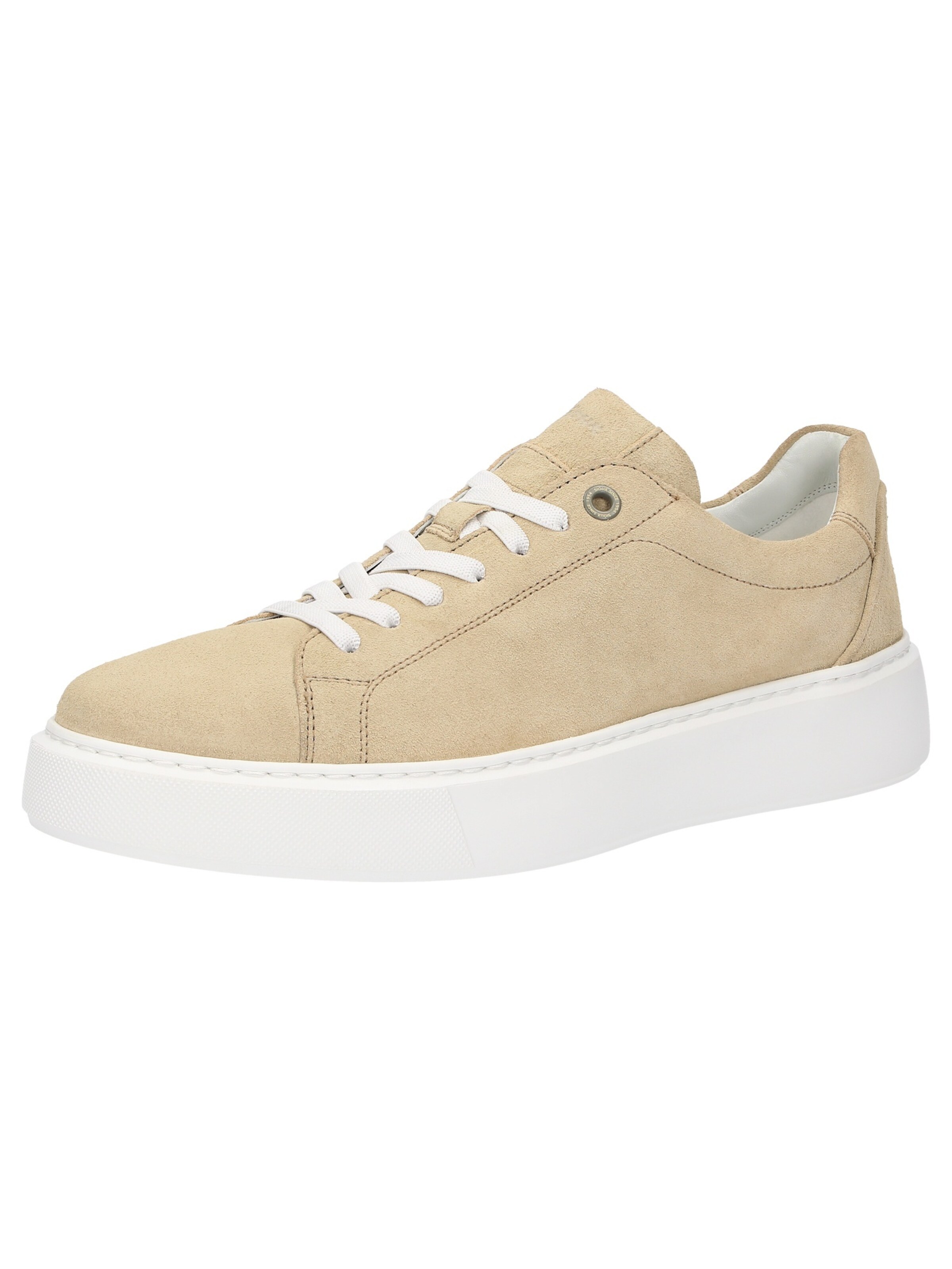 SIOUX Platform trainers in Beige: front