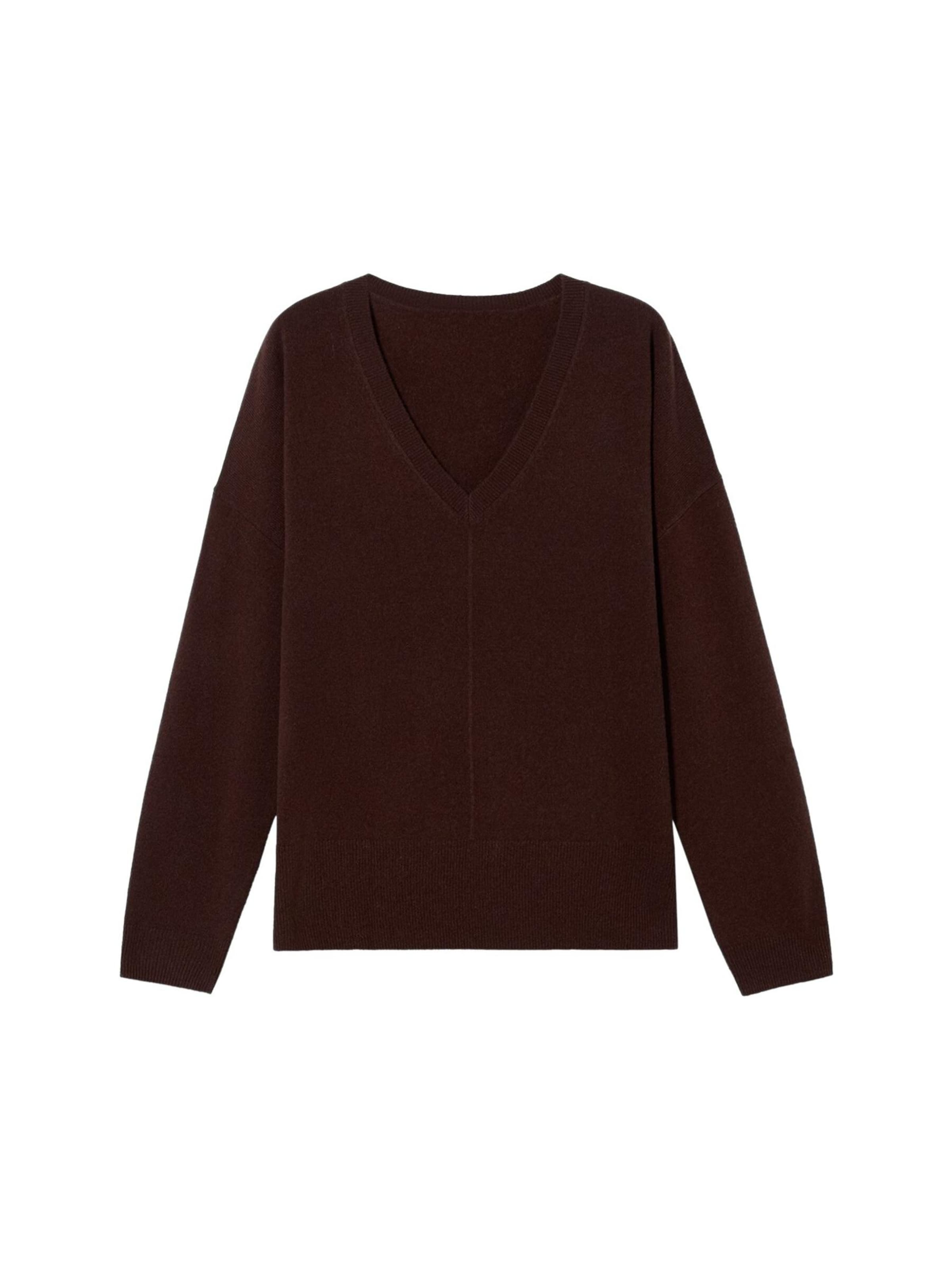 Pull-over oltre en marron : devant