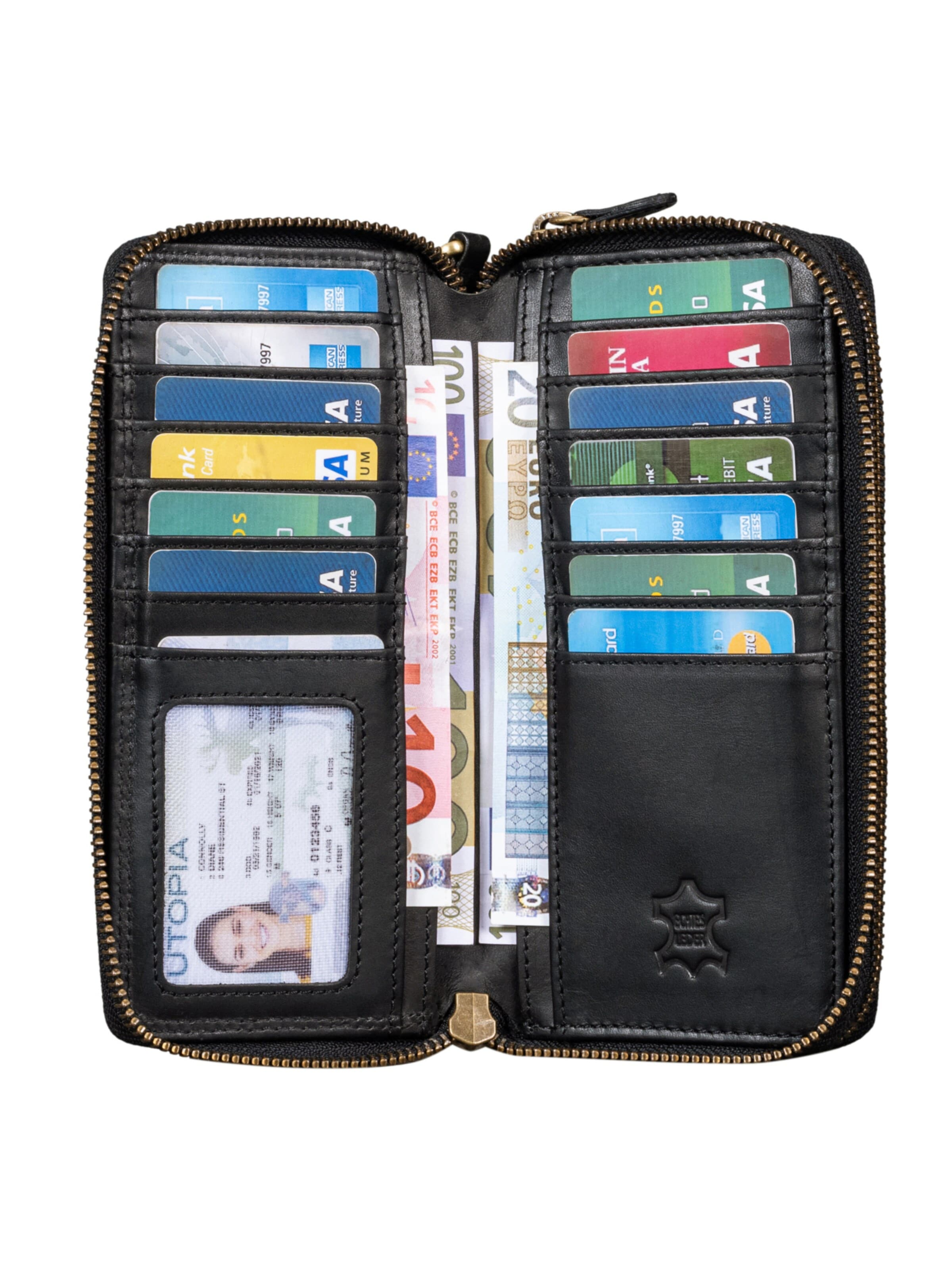 Benthill Wallet 'XL' in Black