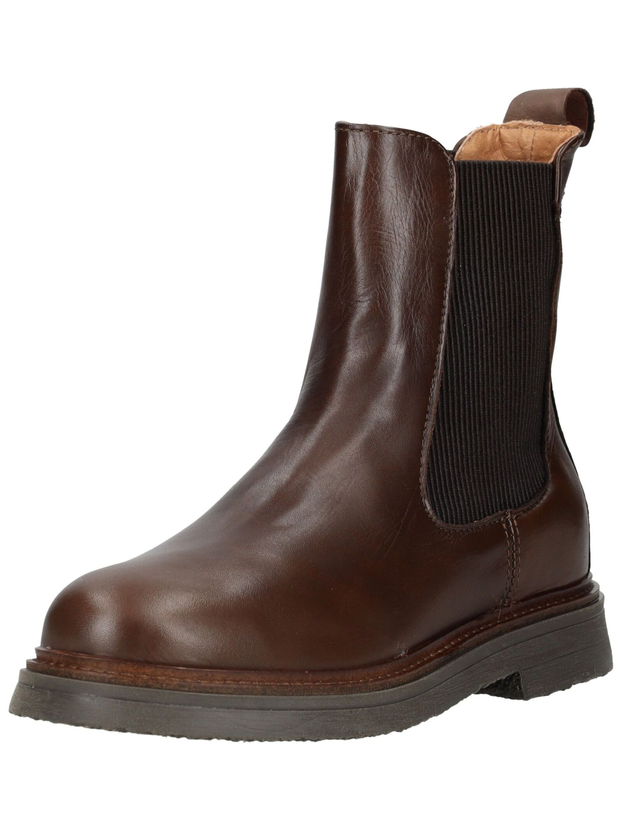 PAVEMENT Enkellaarsjes in Bruin: voorkant