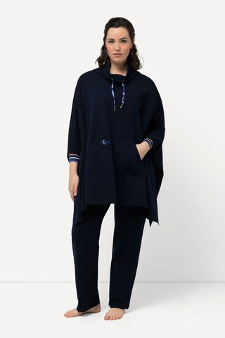 Ulla Popken Cape in Blau