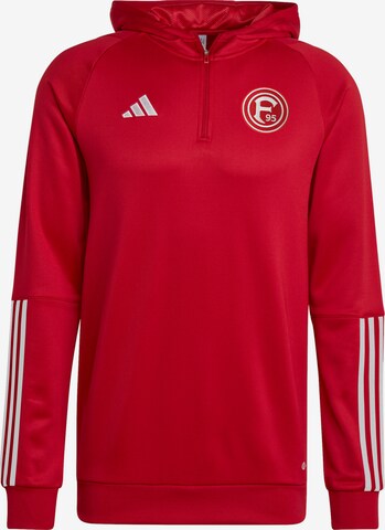 ADIDAS PERFORMANCE Athletic Jacket in Red: front