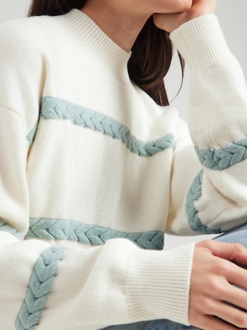 ABOUT YOU Pullover 'Lissi' i hvid