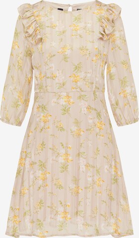 DreiMaster Vintage Summer dress in Beige: front