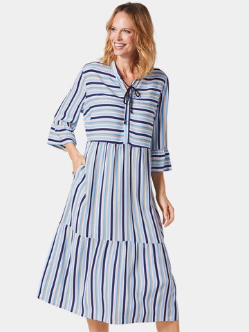 Robe Goldner en bleu : devant