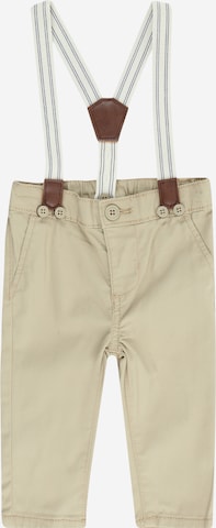 OshKosh Regular Broek in Beige: voorkant