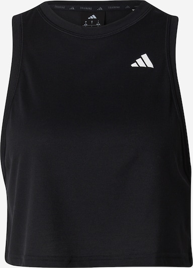 ADIDAS PERFORMANCE Sportski top u crna / bijela, Pregled proizvoda