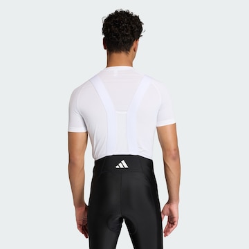 T-Shirt fonctionnel 'CYCLING BASE' ADIDAS PERFORMANCE en blanc