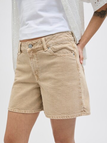 Regular Jean 'LAURA' JJXX en beige
