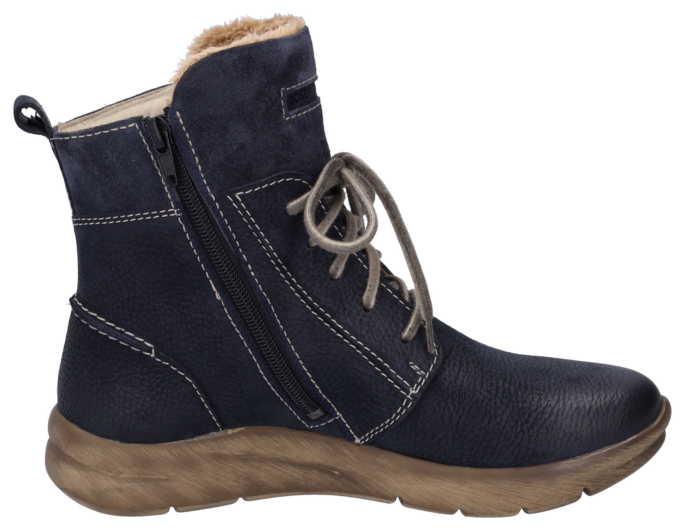JOSEF SEIBEL Lace-up bootie 'Cony' in Blue