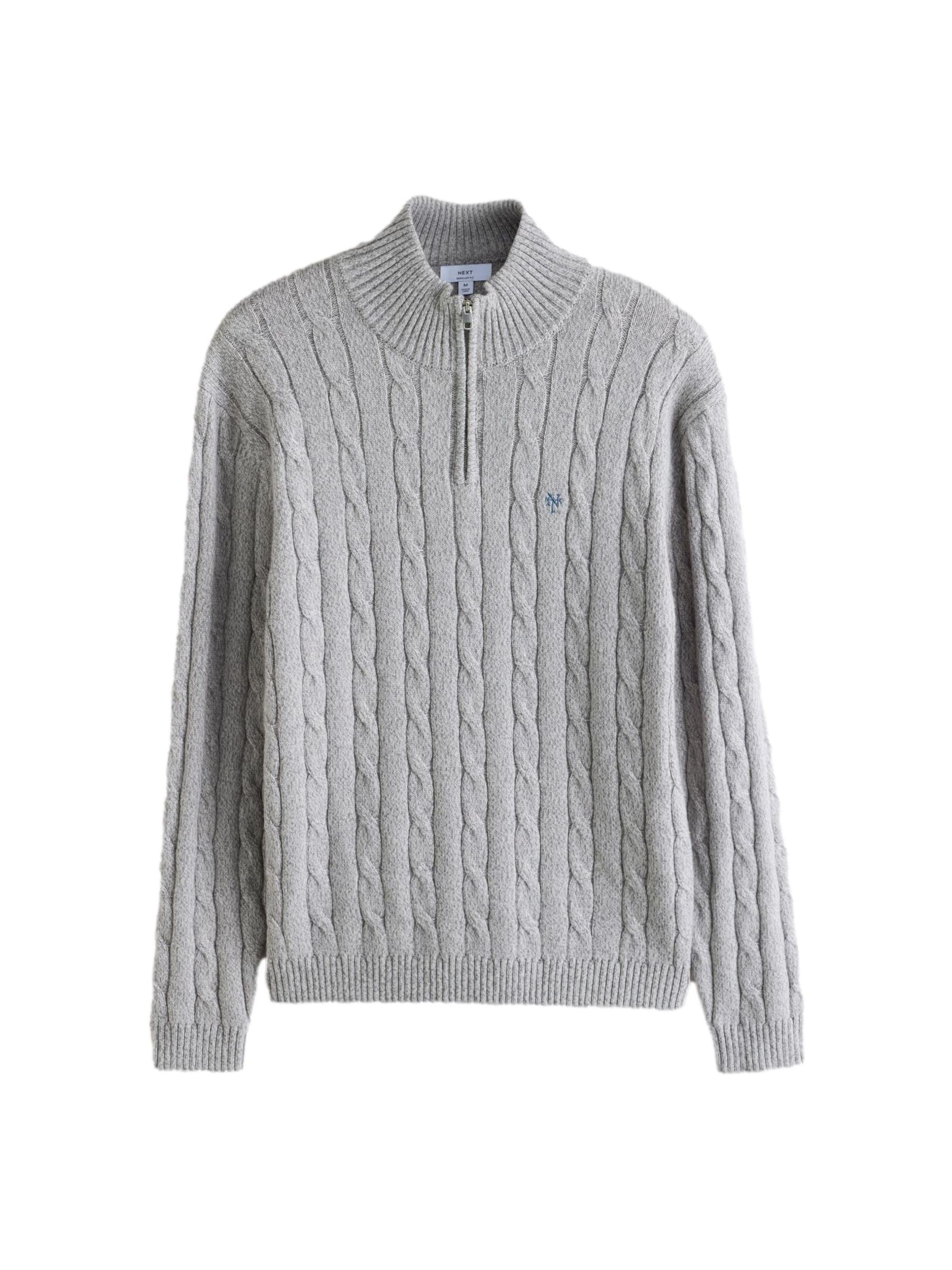 Pull-over Next en gris : devant