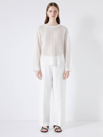 Ipekyol Sweater 'WEA' in White