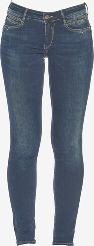 Le Temps Des Cerises Slimfit Jeans 'PULP' in Blauw: voorkant