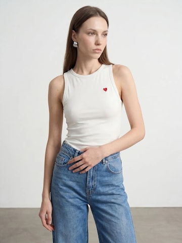 Dilvin Blouse in White