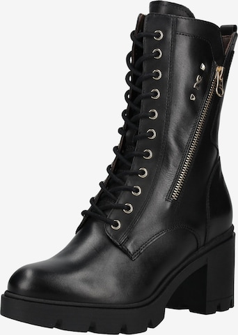 Bottines à lacets 'Carpegna' Nero Giardini en noir : devant