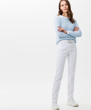 BRAX Regular Jeans 'Carola' in Weiß