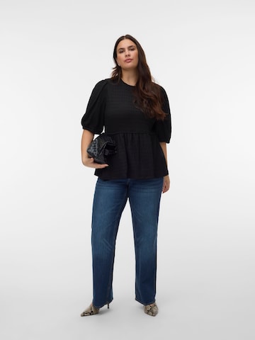 Vero Moda Curve Blouse 'VMSiri' in Zwart