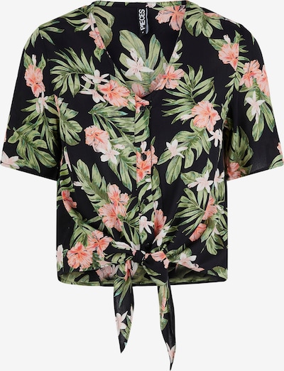 Palaidinė 'Nya' iš PIECES, spalva – smėlio spalva / žalia / lašišų spalva / rožių spalva / juoda, Prekių apžvalga