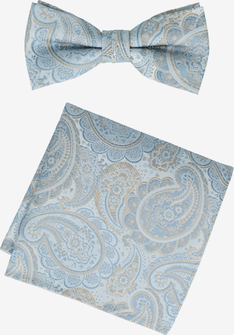 WILLEN Bow Tie 'Set Paisley' in Blue: front