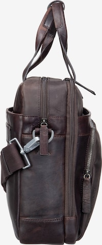 STRELLSON Document Bag in Brown