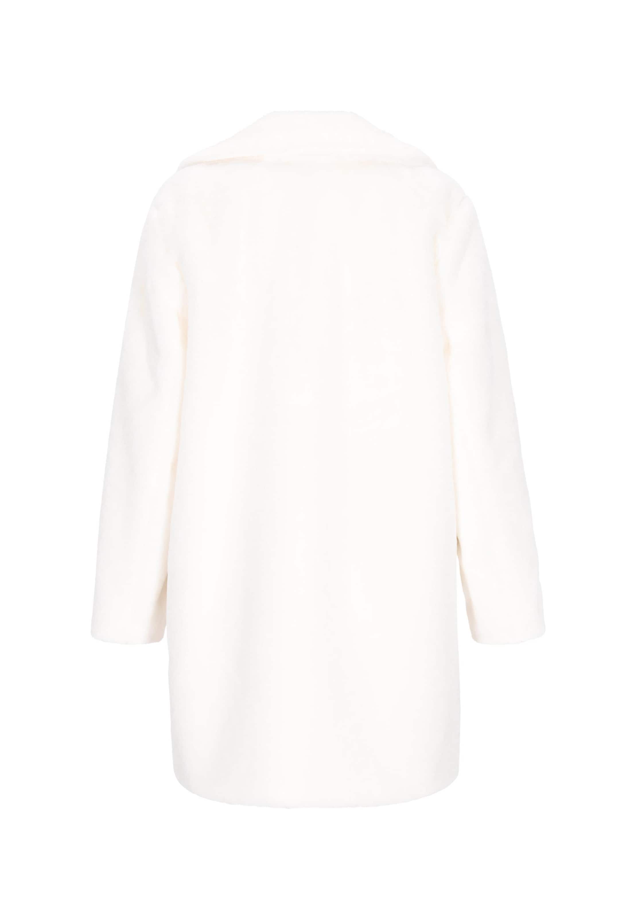 MIMO - Sobretudo de inverno em branco