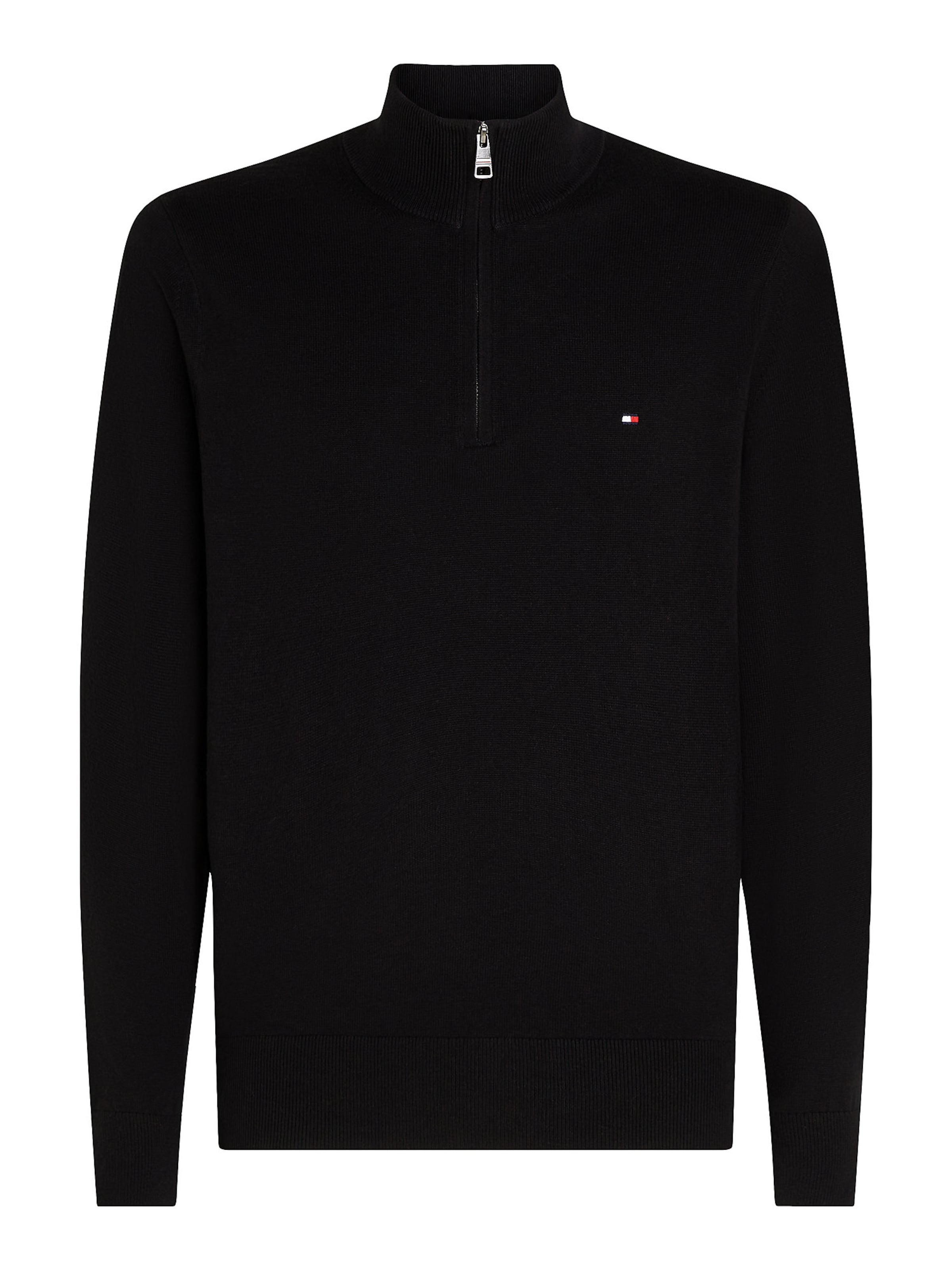 Pull-over TOMMY HILFIGER en noir : devant
