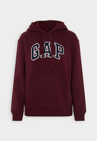 Gap Petite - Sweatshirt 'HERITAGE' em vermelho