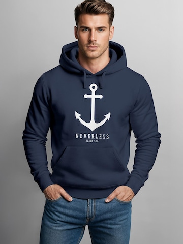 Neverless Sweatshirt 'Anker Neverless 2' in Blue