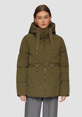 Veste d’hiver QS en vert : devant