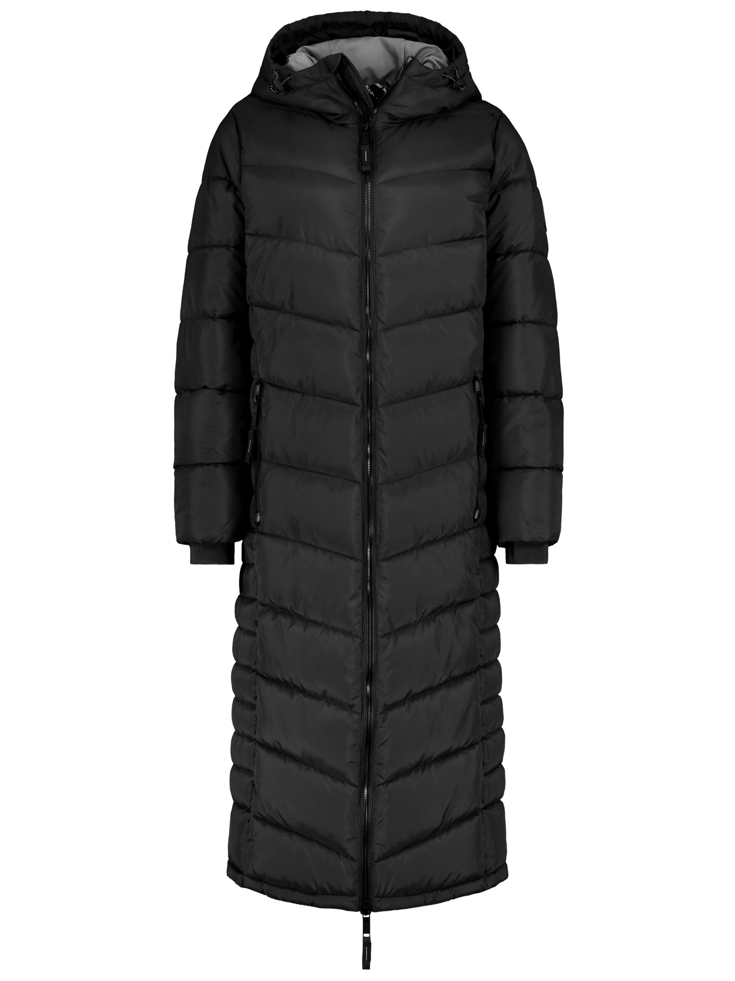 Sublevel Wintermantel in Zwart: voorkant